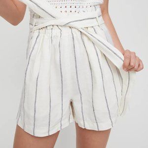 Wilfred Gélas Short | High-waisted paperbag shorts | SIze 2
